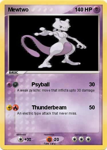 Pokemon Mewtwo