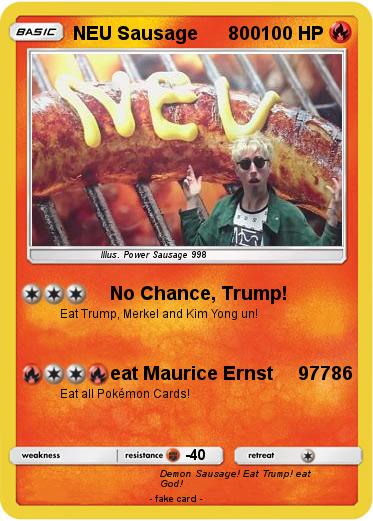 Pokemon NEU Sausage      800