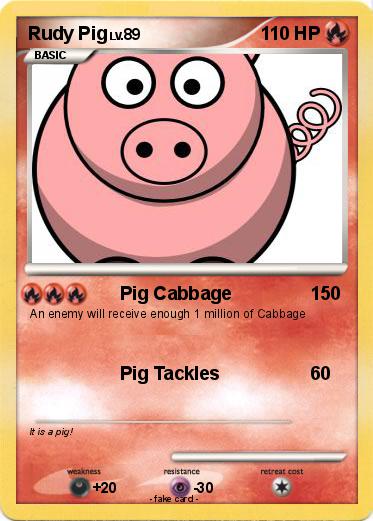 Pokemon Rudy Pig