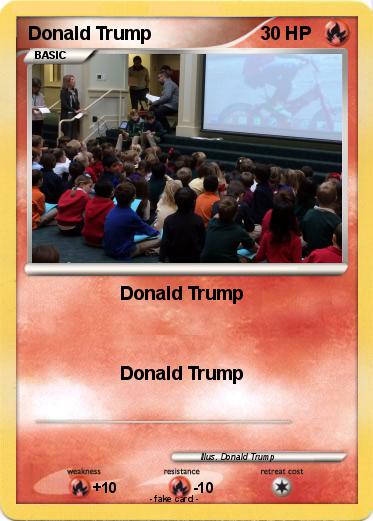 Pokemon Donald Trump