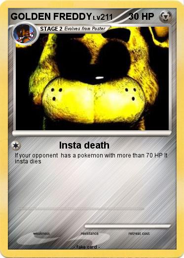 Pokemon GOLDEN FREDDY