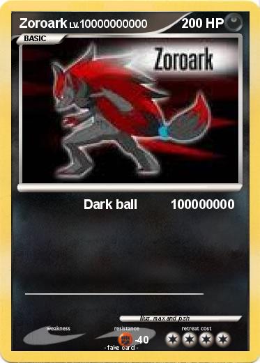 Pokemon Zoroark