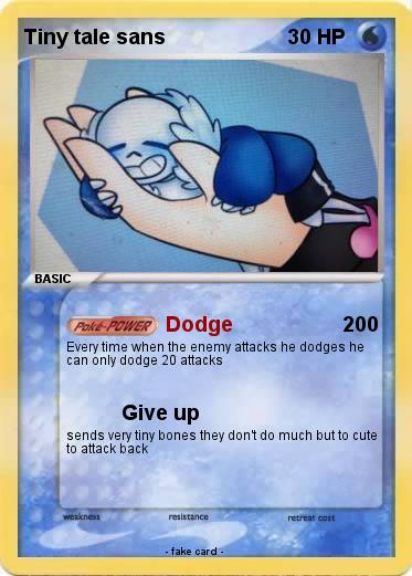 Pokemon Tiny tale sans