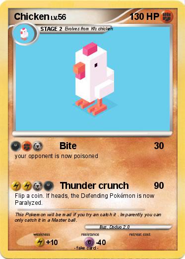 Pokemon Chicken