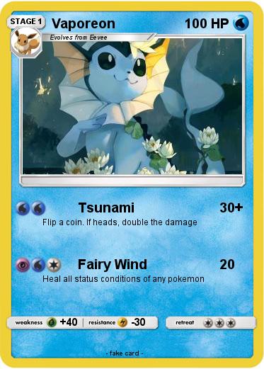 Pokemon Vaporeon