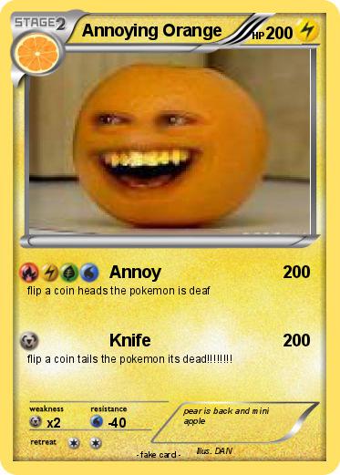 Pokemon Annoying Orange