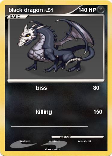 Pokemon black dragon