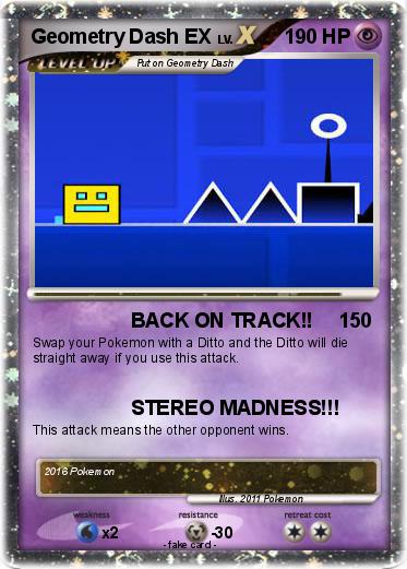 Pokemon Geometry Dash EX