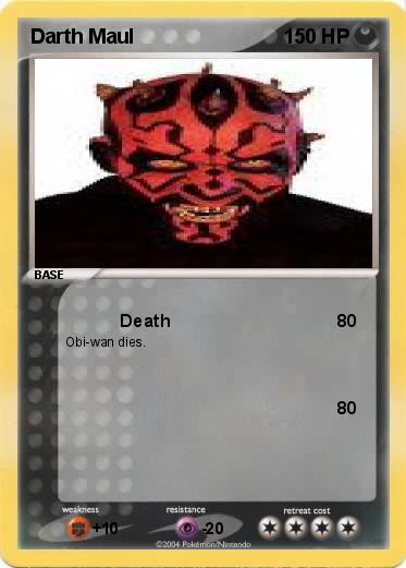 Pokemon Darth Maul