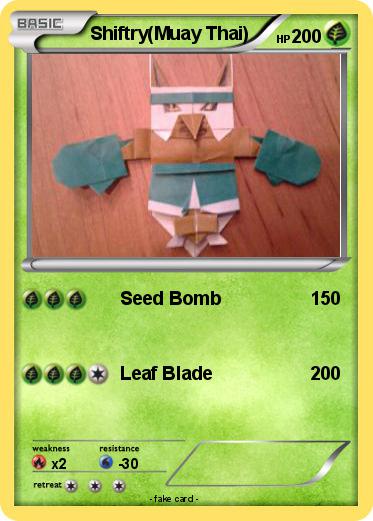 Pokemon Shiftry(Muay Thai)