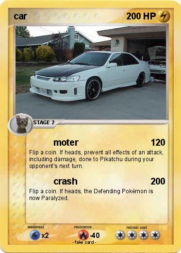 Pokemon car