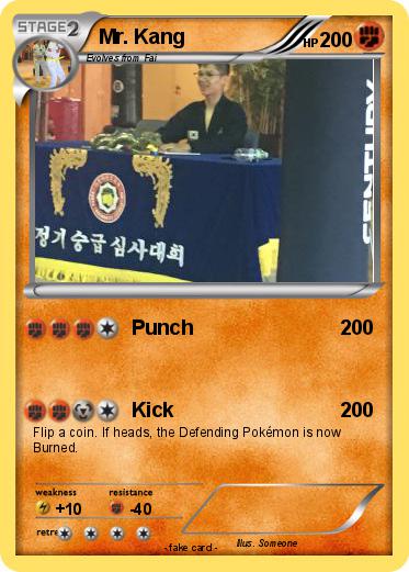 Pokemon Mr. Kang