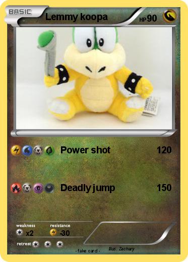 Pokemon Lemmy koopa