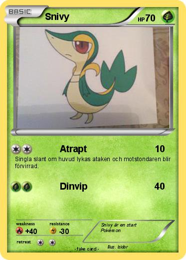 Pokemon Snivy