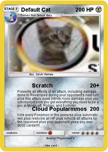 Pokemon Default Cat