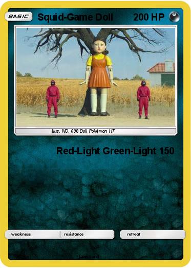 Pokemon Squid-Game Doll