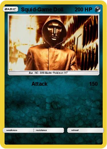 Pokemon Squid-Game Doll