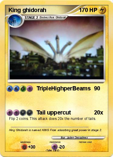 Pokemon King ghidorah