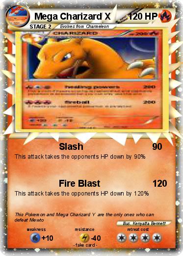 Pokemon Mega Charizard X