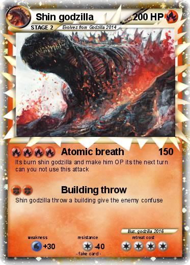 Pokemon Shin godzilla