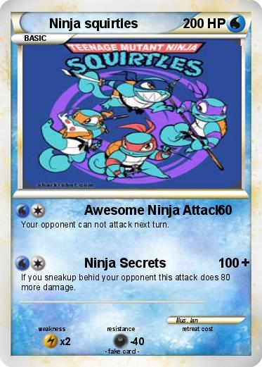 Pokemon Ninja squirtles
