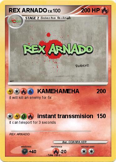 Pokemon REX ARNADO