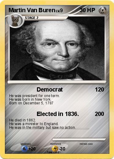 Pokemon Martin Van Buren