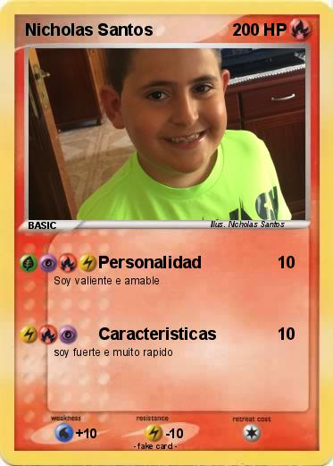 Pokemon Nicholas Santos