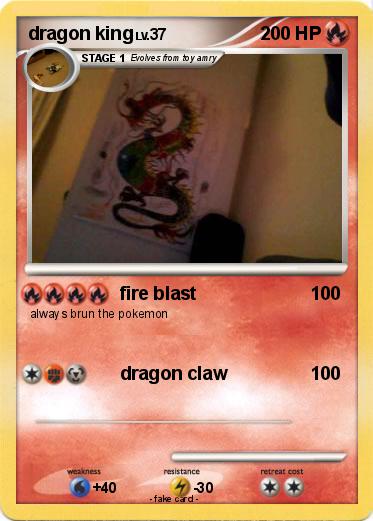 Pokemon dragon king