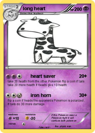Pokemon long heart