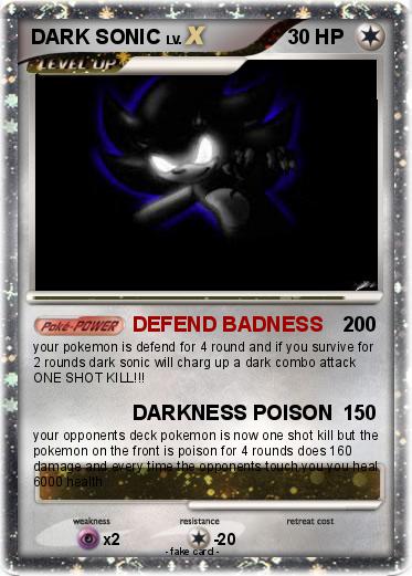 Pokemon DARK SONIC