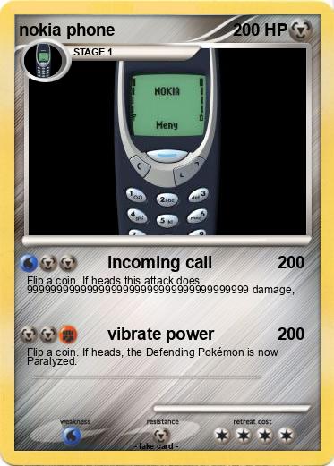 Pokemon nokia phone