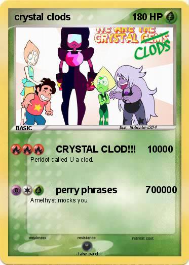 Pokemon crystal clods