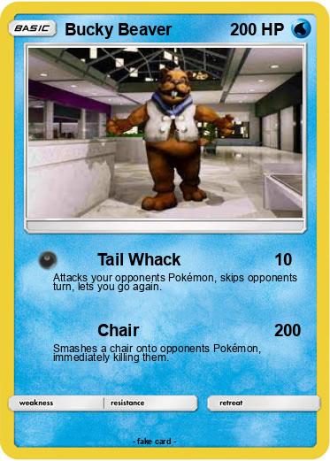 Pokemon Bucky Beaver