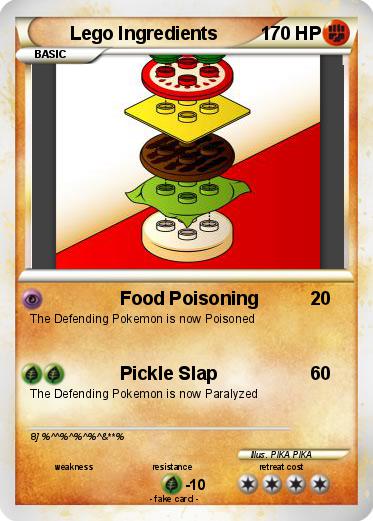 Pokemon Lego Ingredients