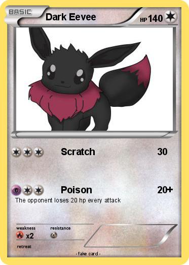 Pokemon Dark Eevee