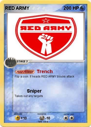 Pokemon RED ARMY