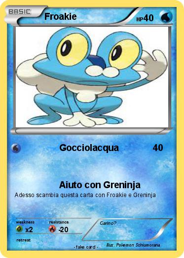 Pokemon Froakie