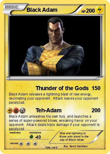 Pokemon Black Adam