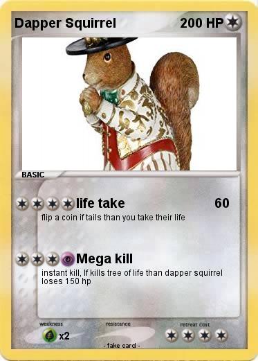 Pokemon Dapper Squirrel