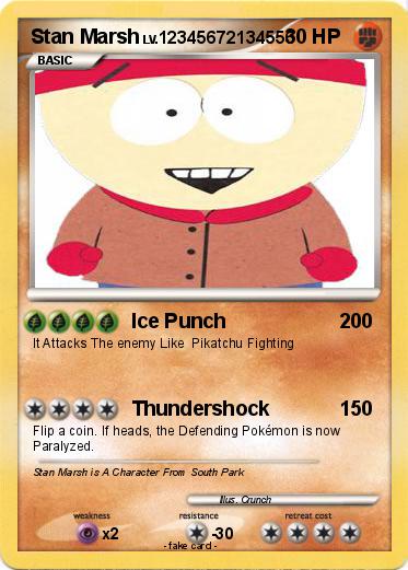 Pokemon Stan Marsh
