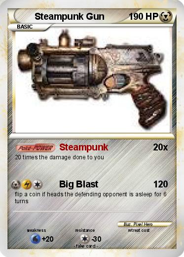 Pokemon Steampunk Gun