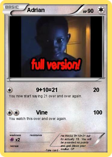 Pokemon Adrian