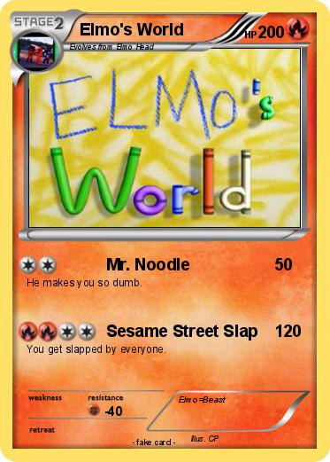 Pokemon Elmo's World