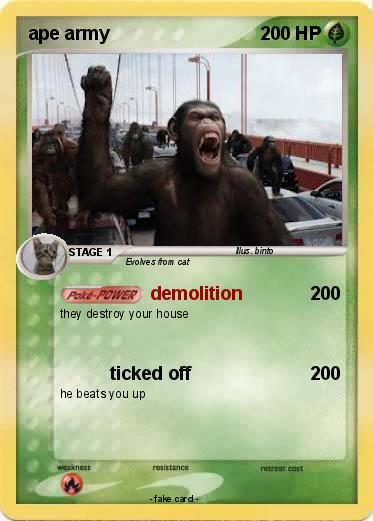 Pokemon ape army