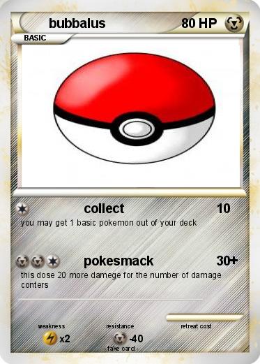 Pokemon bubbalus