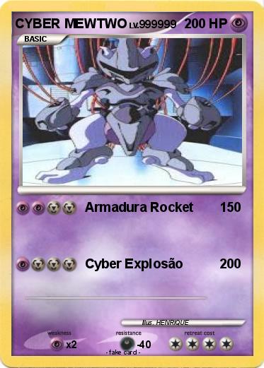Pokemon CYBER MEWTWO
