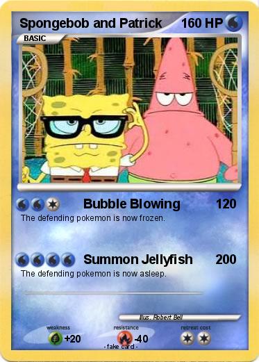 Pokemon Spongebob and Patrick