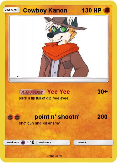 Pokemon Cowboy Kanon