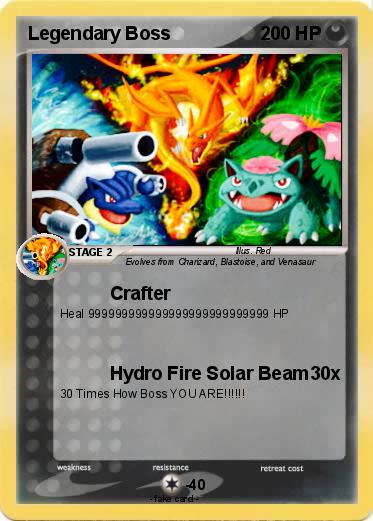 Pokemon Legendary Boss